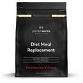 Protein Works - Diet Meal Replacement Shake - Nutrient Dense, High Protein Meal - Supports Weight Loss - Strawberries 'n' Cream - 14 Meals - 1kg