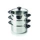 Beka Polo Stainless Steel Steamer Set with Glass Lid 24 cm
