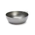 De Buyer Mineral B High-Sided Frying Pan with Detachable Element, 24 cm, Steel, Silver, 39.6 x 32.79 x 8.99 cm
