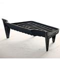 18 Inch Classic Stool Fire Grate 4 Legs - Cast Iron