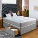 Home Furnishings UK Hf4You 4Ft Small Double Divan Bed Visco - No Storage - No Headboard