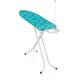 Leifheit Ironing Board Air Board M Compact for Fast Ironing, Iron without Creases, extra light Ironing Board for Steam Iron for Smooth Laundry, 120 x 38 x 78-98 cm