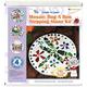 Diamond Tech Crafts Mosaic Stepping Stone Kit-Bug A Boo, Stainless, Glass Gems,Cement,Mold, Multicoloured, 6.35 x 24.13 x 27.17 cm