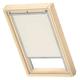 VELUX Original Roof Window Blackout Blind for MK08, Light Beige, with Grey Guide Rail