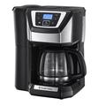 Russell Hobbs Chester Grind & Brew Filter Coffee Machine, Bean to cup, Quiet brew technology, 1.5L Carafe/12 cups, 4-12 Cup brewing option, 24hr timer, 40min keep warm, Washable filter, 1025W, 22000