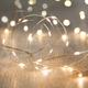 Lights4fun 3 x Set Deal of Indoor Fairy Lights with 100 Micro Warm White LEDs on Silver Wire