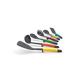 Joseph Joseph Elevate 6 piece Utensils set, Nylon heads heat resistant to 200 degrees, Multi-Colour