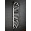 Warmehaus Contemporary Curved Bathroom Heated Warming Towel Rail Radiator Rad - 1800 x 500 mm - Chrome