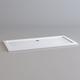 iBathUK Rectangular 1700 x 800 mm Stone Resin Shower Enclosure Slimline Tray