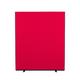 Panelwarehouse 1500mm H x 1800mm W Office Screen/Room Divider Woolmix Fabric - Red