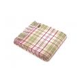 Tweedmill Textiles 100% Pure New Wool Sofa Throw Blanket - Cottage Pink