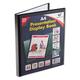 A4 Display Book Certificate Folder 20 Pocket Display Folders With Plastic Pockets Presentation Folder With Plastic Sleeves Polly Pocket Folder File (A4 Size - 20 Pockets - 40 Views - 12 Display Books)