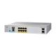 Cisco Catalyst 2960CX-8PC-L Network Switch, 8 Gigabit Ethernet Ports, 8 PoE+ Outputs, 124W PoE Budget, two 1 G SFP and two 1 G Copper Uplinks, Enhanced Limited (WS-C2960CX-8PC-L) white