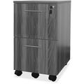 Mayline Mobile F/F Pedestal File Drawer 18 x15-1/2 x26-3/4 Gray Steel Mnfflgs