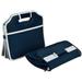 Picnic at Ascot 2 Piece Collapsible Trunk Organizer & Cooler Set Fabric in Blue/White | 12 H x 23 W x 14 D in | Wayfair 8014-BLB