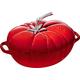 Staub 40511 774 Cast-Iron Tomato Casserole/Roasting Dish 25 cm Cherry Red