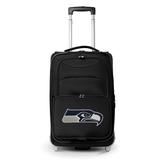 MOJO Black Seattle Seahawks 21" Softside Rolling Carry-On Suitcase