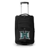 MOJO Black Hawaii Warriors 21" Softside Rolling Carry-On Suitcase