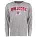 Men's Ash Fresno State Bulldogs Proud Mascot Long Sleeve T-Shirt