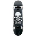 Death Black Skull 8.25" Wide Complete Pro Skateboard Setup Fully Assembled