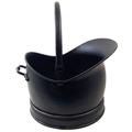 Brilliant Wall Art Large Fireside Black Helmet Coal Scuttle Bucket Or Fire Hod