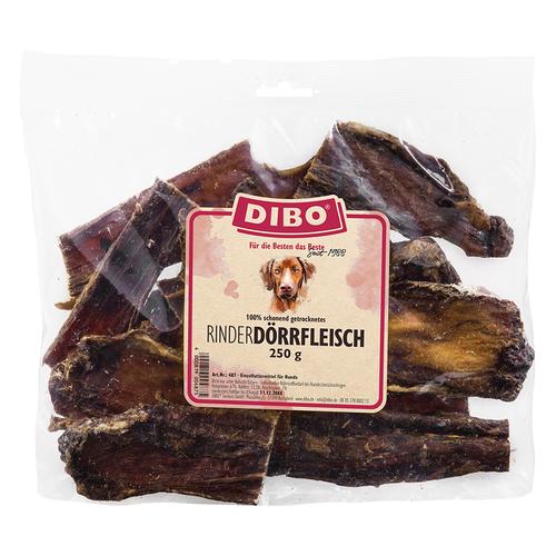 4 x 250 g Dibo Premium Dörrfleisch Hundesnack