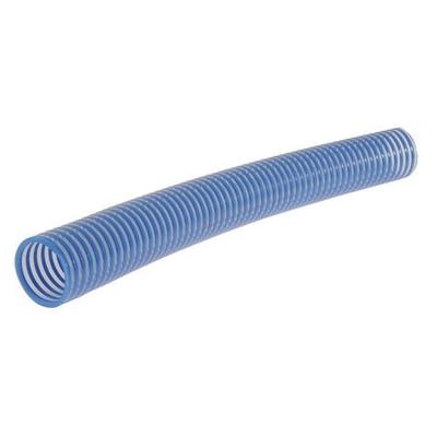 KURIYAMA 45DU66 2" ID x 100 ft PVC Water Suction Hose 90 PSI Clear/BL
