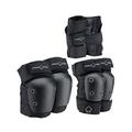 Pro tec Street Gear Children's Protector Pack of 3 Boys, boys, Black, S