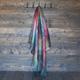 The Wool Company Mohair Throw - Kaleidoscope - Wonderfully Warm Ultra-Soft - Breathable and Lightweight