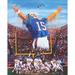 NY Giants Super Bowl XXV "Triumph in Tampa" Fine Art Canvas Print 24" x 36" by Artist Edgar Brown