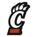 FANMATS NCAA University of Cincinnati Mascot 40 in. x 30 in. Non-Slip Indoor Only Mat Synthetics in Black/Red | 30 W x 40 D in | Wayfair 13570