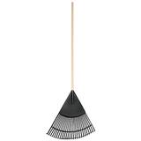 UNION TOOLS 64309GR 26-tine Leaf Rake with 48"L Hardwood Handle