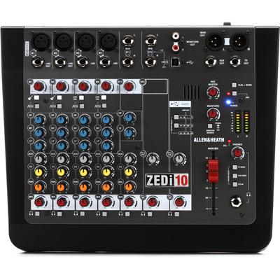 Allen & Heath ZEDi-10 10-channel Mixer with USB Audio Interface