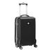 Black Toronto Maple Leafs 20" 8-Wheel Hardcase Spinner Carry-On