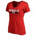 Women's Red UNLV Rebels Team Strong T-Shirt