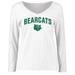 Women's White Northwest Missouri State Bearcats Proud Mascot Long Sleeve T-Shirt