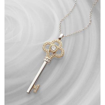 1-800-Flowers Apparel Accessories Accessories Apparel Accessories Delivery Crislu Key Pendant W/ Jewelry Box | Happiness Delivered To Their Door