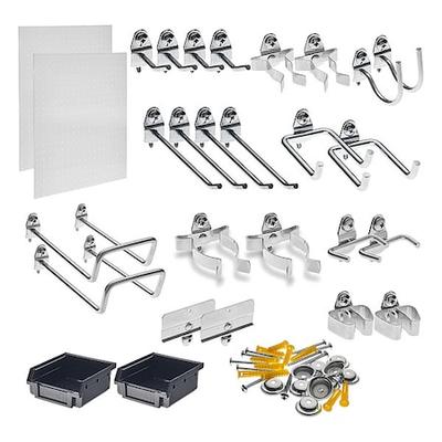 TRITON PRODUCTS 990-S DuraHook Wall Organizer - 2 DuraBoards 24 Hooks 4 Hanging