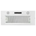 Cookology BUCH750SS/A+ Integrated Cooker Hood 75cm with 2 Spot Lights, 750mm Built-in Cupboard Canopy Cooker Hood Extractor Fan Kitchen- Stainless Steel