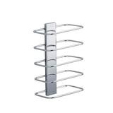 WS Bath Collections Hotellerie Wall Mounted Towel Rack Metal in Gray | 10.2 H x 4.7 D in | Wayfair Hotellerie A0467N