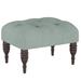 One Allium Way® Darra 24.5" Wide Tufted Rectangle Ottoman Velvet | 17 H x 24.5 W x 19 D in | Wayfair B5A3C46C3E40410EB71CD4E04F5EE28A