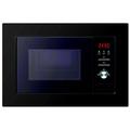 Cookology BM20LNB Built-in Integrated 20 Litre Microwave Oven, 24.5cm Turntable with Autocook Menu, Auto Defrost Function and a Child Lock - in Black