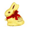 Lindt Gold Bunny Milk Chocolate Medium, 100g - (Pack of 16) - Easter Gift, Easter Egg Hunt - The Iconic Lindt Gold Bunny, Made of The Finest Lindt Chocolate, Wrapped in Gold Foil