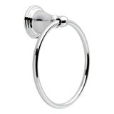 Delta Windemere Wall Mount Round Closed Towel Ring Bath Hardware Accessory Metal in Gray | 2.875 D in | Wayfair 70046