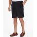 Blair Men's John Blair Adjust-A-Band Relaxed-Fit Microfiber Shorts - Black - 32