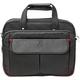 Soft Laptop Briefcase Business Case Work Bag 15.6" + Tablet Pocket Strap