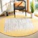 Yellow 72 x 0.25 in Area Rug - Highland Dunes Paynter Handmade Flatweave Cotton Ivory/Area Rug Cotton | 72 W x 0.25 D in | Wayfair