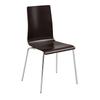 Safco Products Company Bosk Armless Stackable Chair Wood/Metal in Brown/Red | 33.5 H x 19.5 W x 18 D in | Wayfair 4298ES