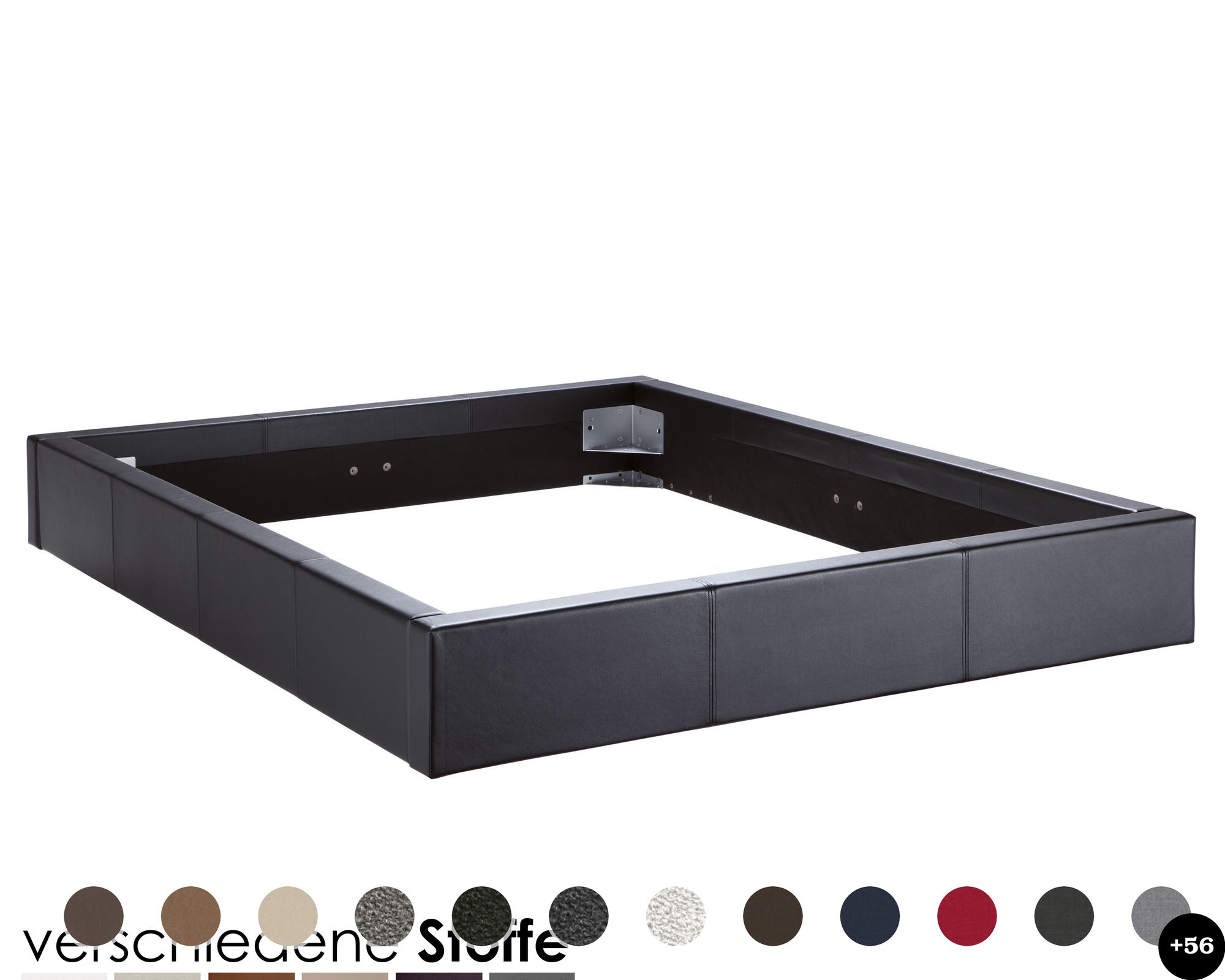 Hasena Dream-Line Bettrahmen Lungo 28/4S 180x200 cm / PK3 Alpina 394 Smoke Image