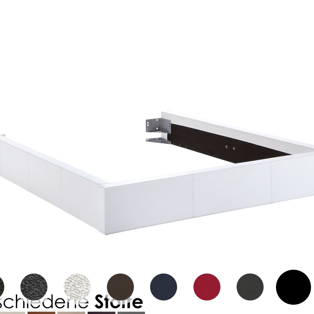 Hasena Dream-Line Bettrahmen Lungo 28/3S 200x200 cm / PK3 Casual 333 Olive Image